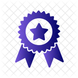 Quality Badge Icon - Download in Gradient Style