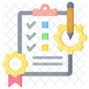 Quality Control Check Management Icon