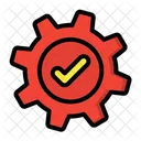 Quality Control Gear Check Icon