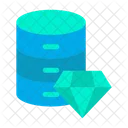 Database Diamond Data Icon