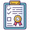 Quality Report Survey Report Best Report Icon