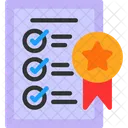 Quality Standards Product Criteria Standardization Icon