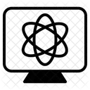 Quantencomputing Chip Quantencomputer Symbol