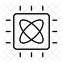 Quantencomputing KI Zukunft Quanten KI Symbol