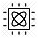Quantencomputing KI Zukunft Quanten KI Symbol