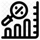 Quantitative Research Numeric Metric Icon