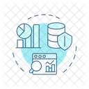 Quantitatively Managed Data Governance Icon