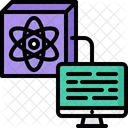 Quantistici Computer Atomi Icon