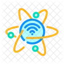 Quantum Internet Future Icon