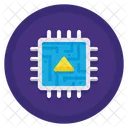 Quantum Computing Chip Quantum Computer Icon
