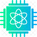 Quantum Computing Qubits Entanglement Icon