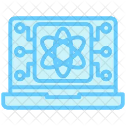 Quantum computing  Icon