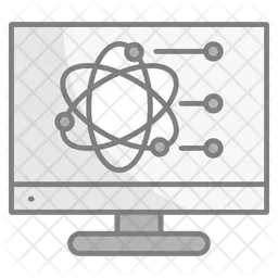 Quantum computing  Icon