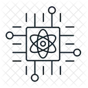 Quantum Computing Advanced Computing Power Quantum Bits Icon