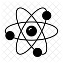 量子粒子、粒子、原子 アイコン
