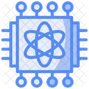 Quantum Processor Icon