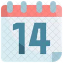 Quarantane Datum Kalender Symbol