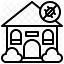 Quarantane Routine Immobilien Symbol