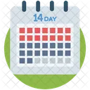 Calendar Corona Coronavirus Icon
