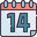 Quarantine Date Calendar Icon