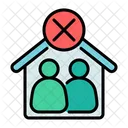 No Quarantine Home Icon