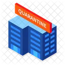 Quarantine Building Quarantine Protection Icon