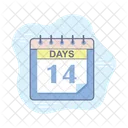 Quarantine Days Calendar Quarantine Calendar Icon