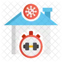 Quarantine Fitness Challenge Icon