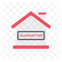 Quarantine Home House Stay At Home Icon
