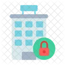 Hotel Lock Quarantine Icon
