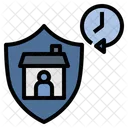 Time Quarantine Curfew Icon