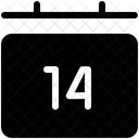 Virus Calendario Quarentena Ícone