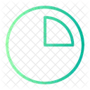Quarter Minutes Time And Date Icon