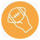 Quarterback Goal Game Icon