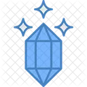 Quartz Crystal Stone Icon