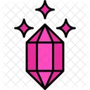 Quartz Crystal Stone Icon