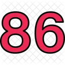 Quatre-vingt six  Icône