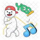 Yes Music Note Quaver Note Icon