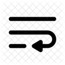 Quebra De Texto Ícone