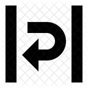 Texto Quebra Automatica Design Icon