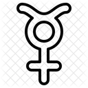 Merkur Tierkreis Astrologie Symbol