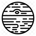 Quecksilber Weltraum Wissenschaft Symbol