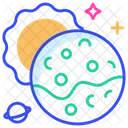Merkur Planet Weltraum Symbol