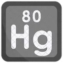 Quecksilber Periodensystem Chemiker Symbol