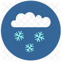 Queda De Neve Neve Nuvem Icon