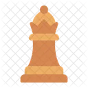 Queen Royalty Chess Piece Icon