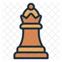 Queen Royalty Chess Piece Icon