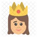 Queen Princess Girl Icon