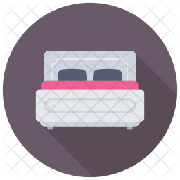 Queen Bed Icon