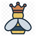 Queen Bee Bee Animal Icon